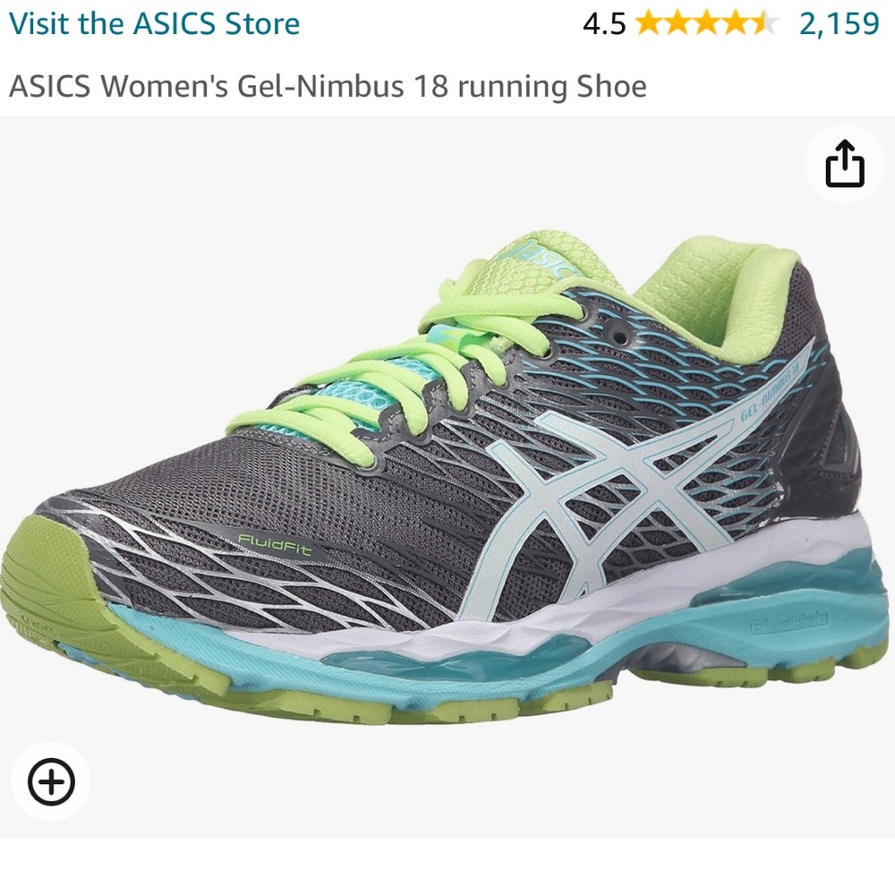 ASICS Women's Gel-Nimbus 18 Running Sneakers